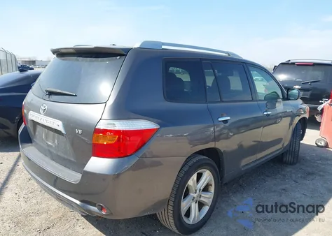 2009 Toyota Highlander Limited from USA, damaged, VIN JTEDS42A492092641
